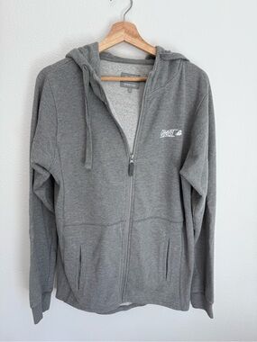Sportiqe Men's Gray Full-Zip Hoodie Sweater